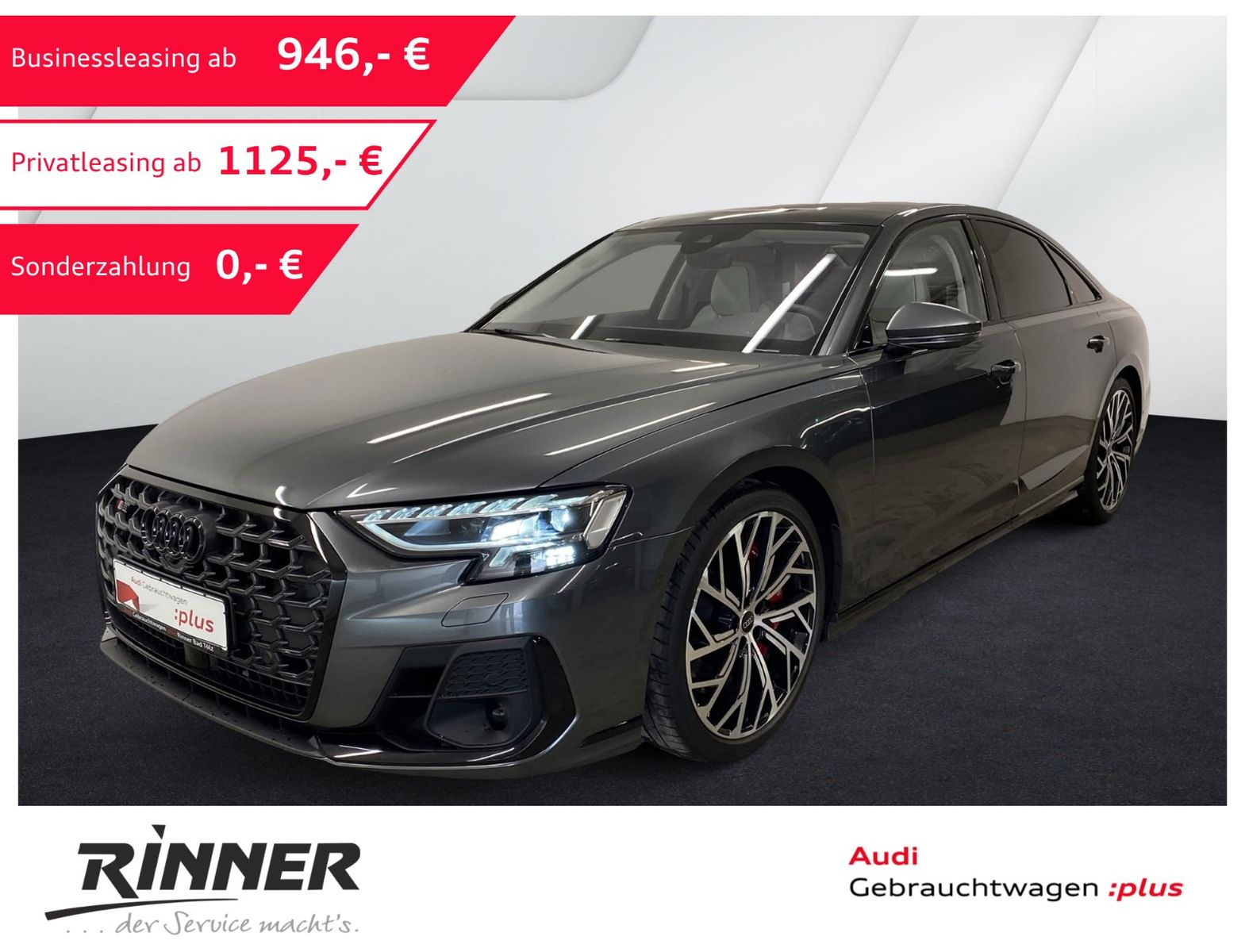 Audi S8 4.0 TFSI quattro HD Matrix+Pano+Standhzg+B&O