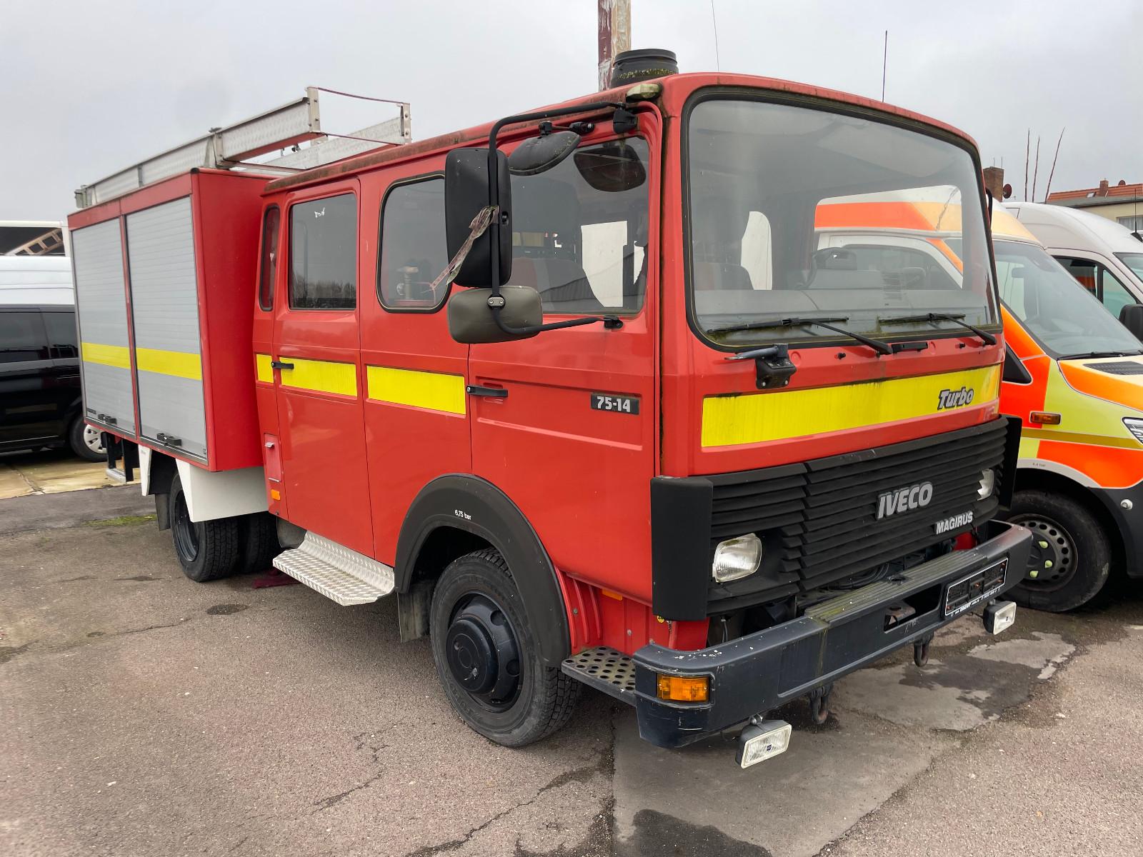 Iveco Magirus 75-140 Turbo FEUERWEHRFAHRZEUG