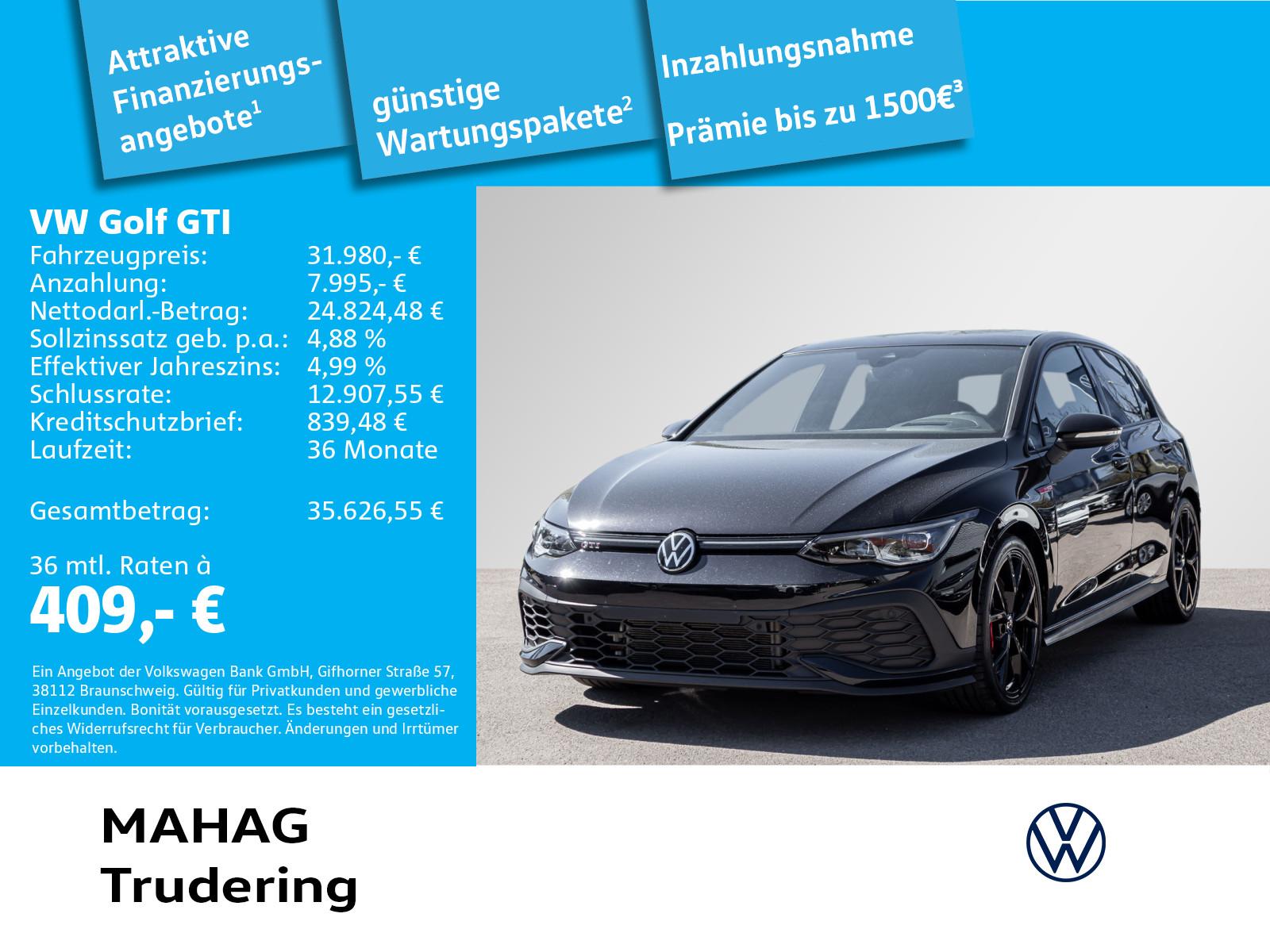 Volkswagen Golf VIII GTI CLUBSPORT 2.0 TSI BlackStyle NaviP