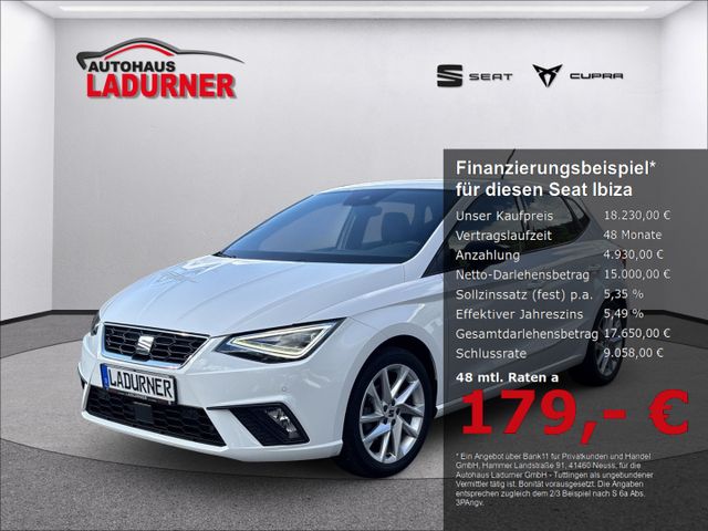 Ibiza FR 1.0l TSI *Navi+Digitales Cockpit+FullLi