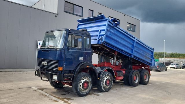 Iveco Magirus 340-34 (GRAND PONT / LAMES / POMPE MANUE