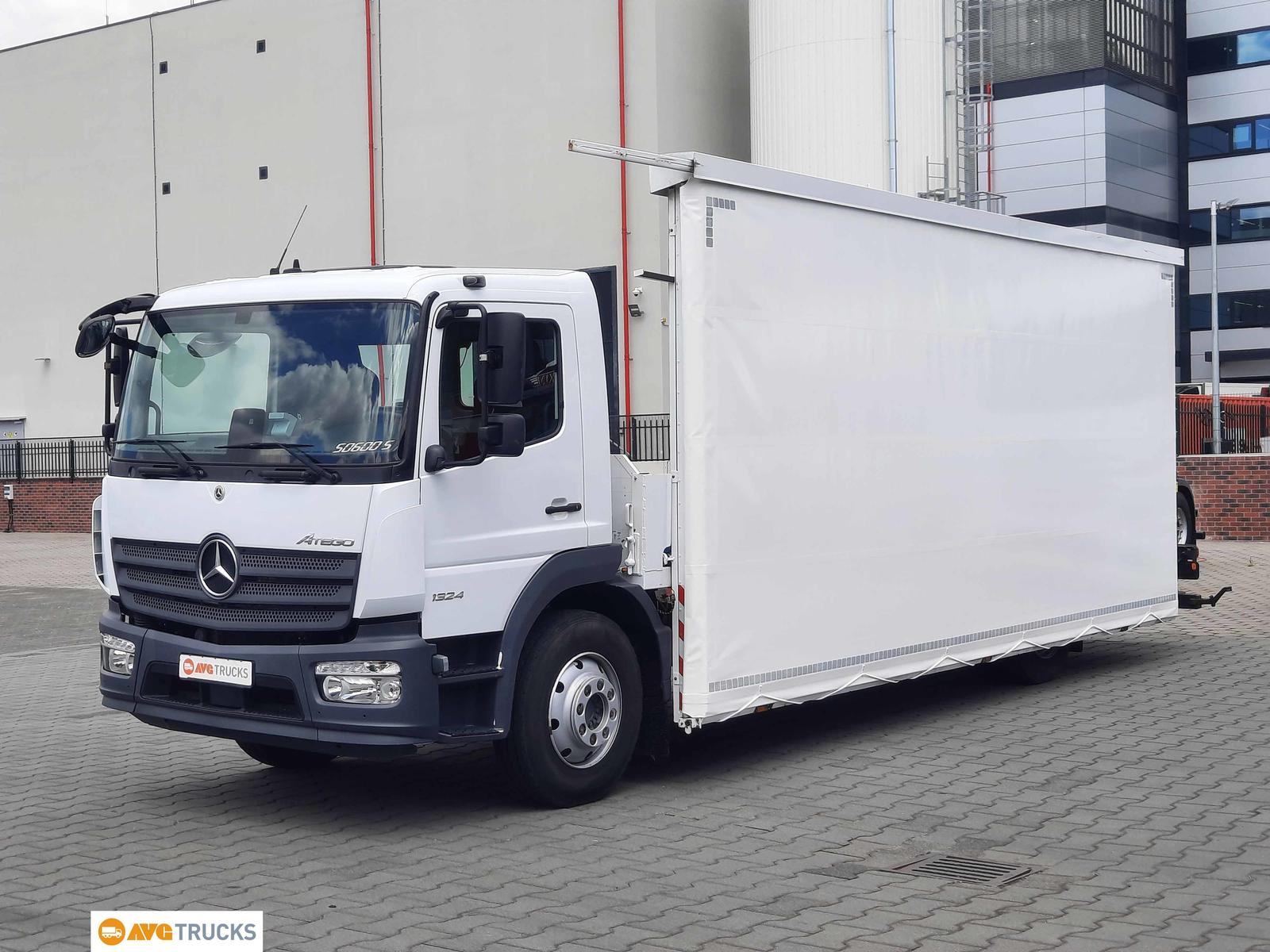 Mercedes-Benz 1324 L ATEGO Hegla-Glasreff Kran PK10002 Funk