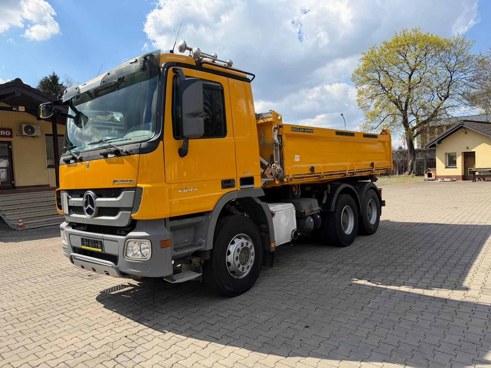 Mercedes-Benz 2644 ACTROS MP3 6x4*MEILLER,BORDMATIC*