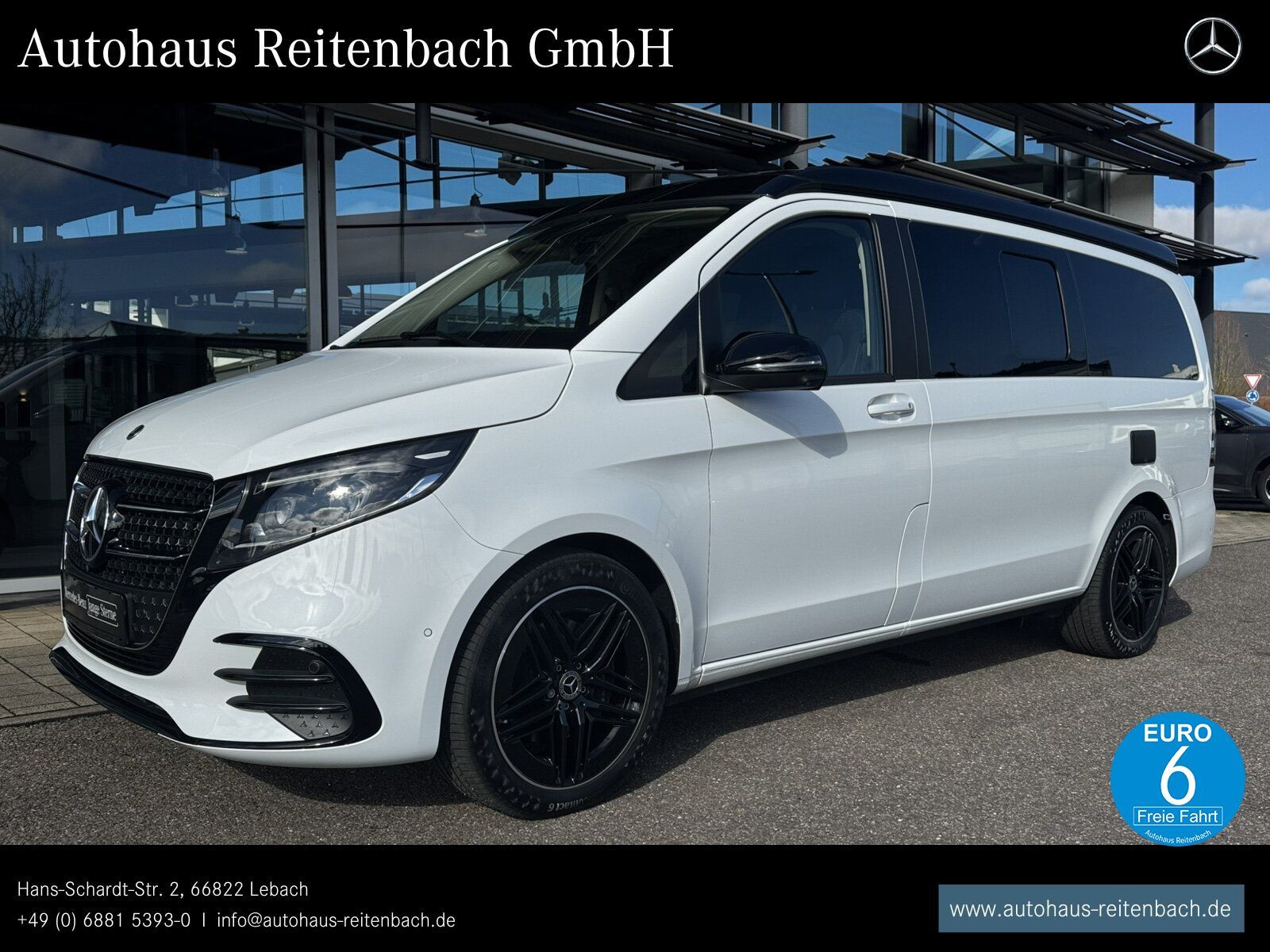 MERCEDES-BENZ V250d MARCO POLO+AMG+DISTR 360+AHK+NIGHT+STANDHZ