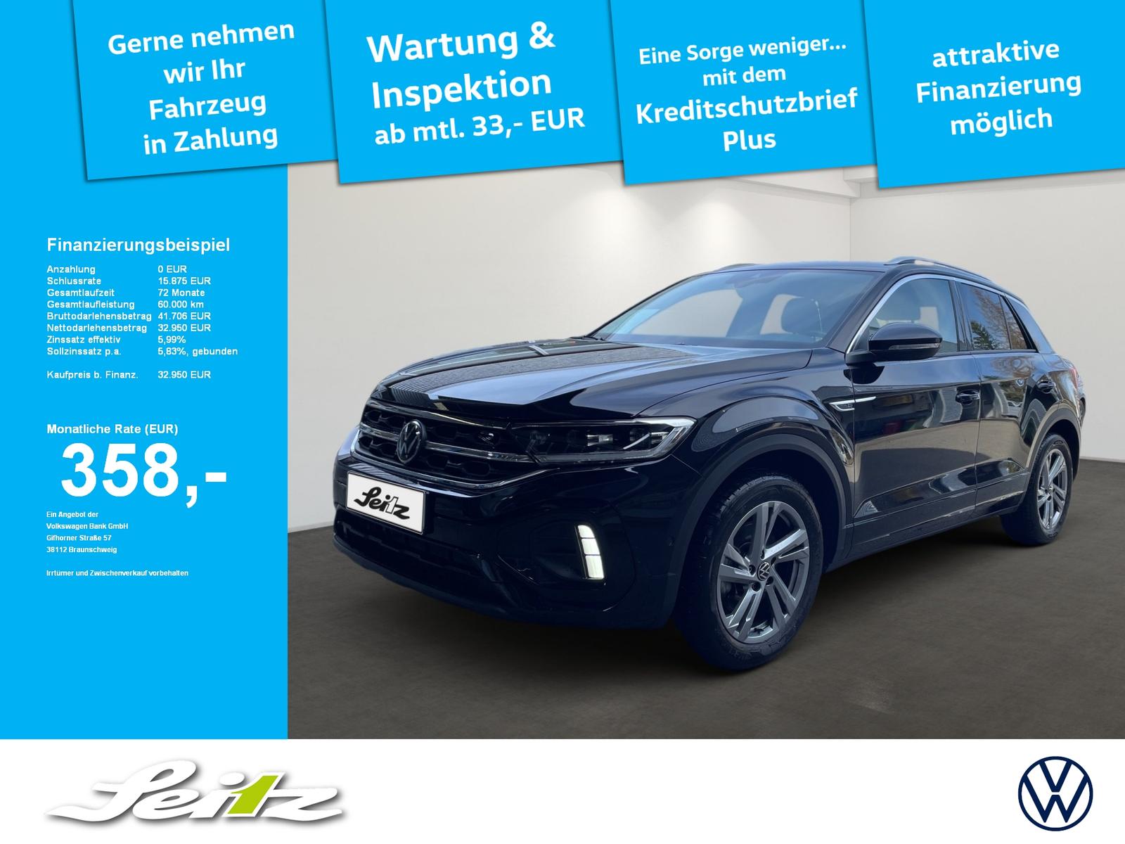 Volkswagen T-Roc 2.0 TSI 4-Motion R-Line *AHK*LED*KAMERA*SI