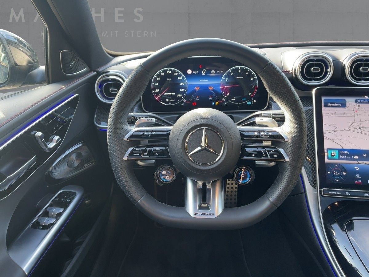 Fahrzeugabbildung Mercedes-Benz C 43 4M+ T AMG/Night/Pano/360°/AHK/HeadUp/Burm.