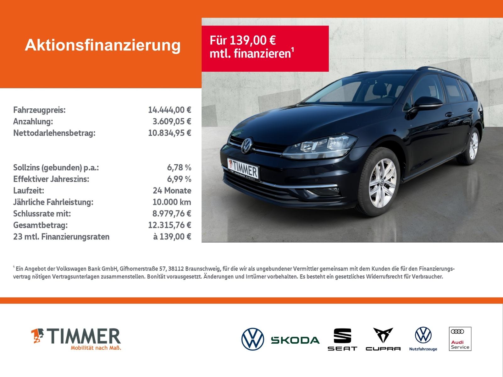 Volkswagen Golf VII 2.0 TDI DSG Comfortline *AHK*ACC*NAVI*S