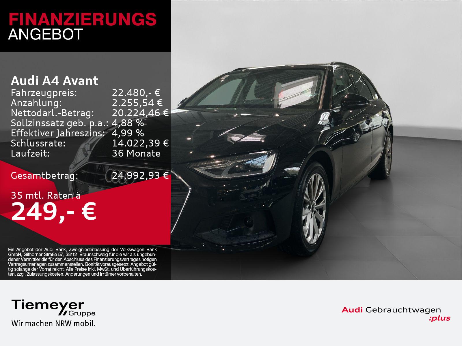 Audi A4 Avant 30 TDI LM17 SPORTSITZE
