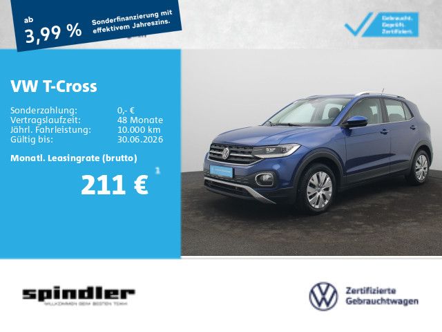 Volkswagen T-Cross Style 1.0TSI / AppConnect, RFK, LED, SHZ