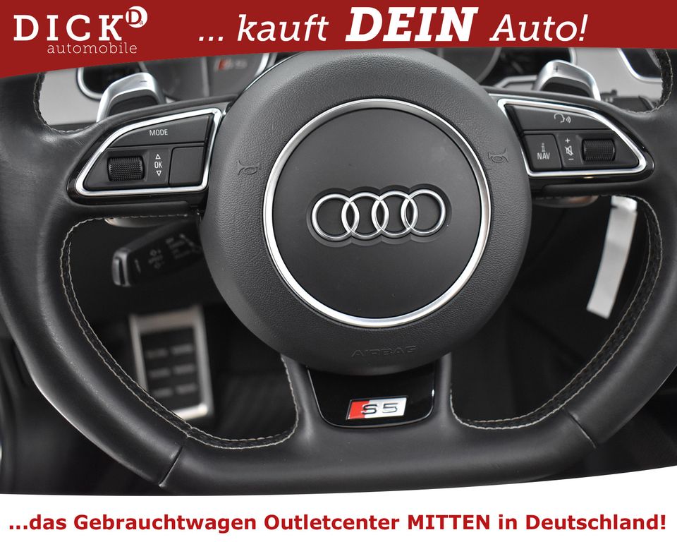 Audi S5 Cabrio 3.0 TFSI Quatt MEMO+B&O+KAM+AHK+XEN+19