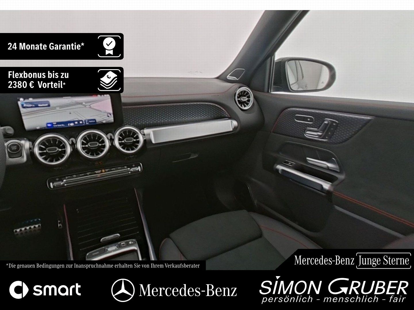 Fahrzeugabbildung Mercedes-Benz EQB 350 4M AMG Night Pano Burm Ambi HUD 360 ACC