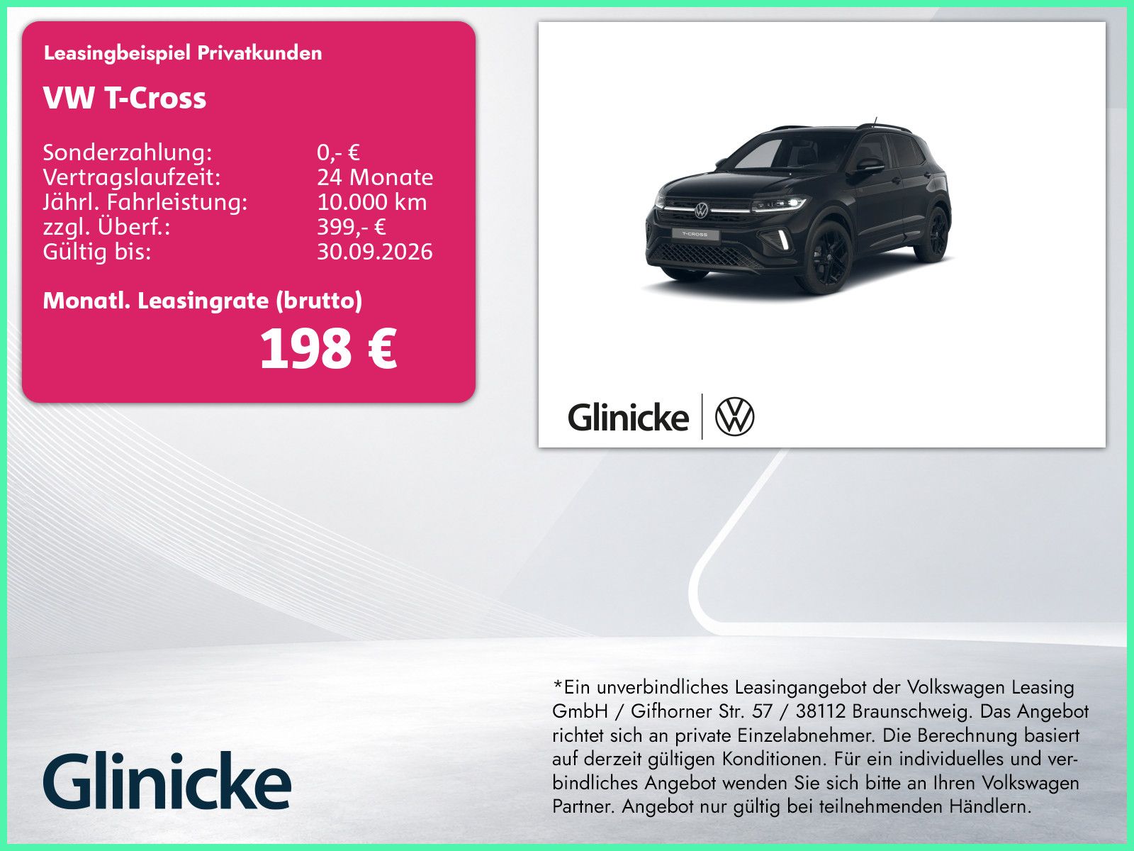 Volkswagen T-Cross 1.0 TSI R-Line Black Style