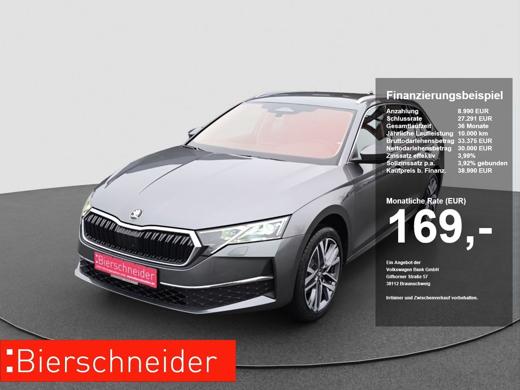 Octavia Combi 2.0 TDI DSG Tour AHK NAV LED MATRI
