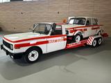 Wartburg 353 Rallye Trans mit 353 WR Rallyewagen - Wartburg 353: Weiß