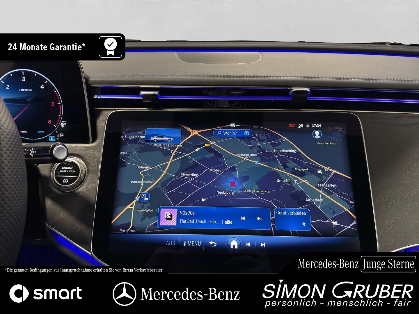 Fahrzeugabbildung Mercedes-Benz E 220 d AMG Line Advanced Night Keyless LED AHK