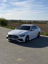Mercedes-Benz C 180 AMG Vollleder Braun Ambiente Burmeister