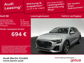 Audi Leasingangebot: Audi Q8 45 TDI qu. tiptr. AHK MATRIX 360°K HUD NACHTS