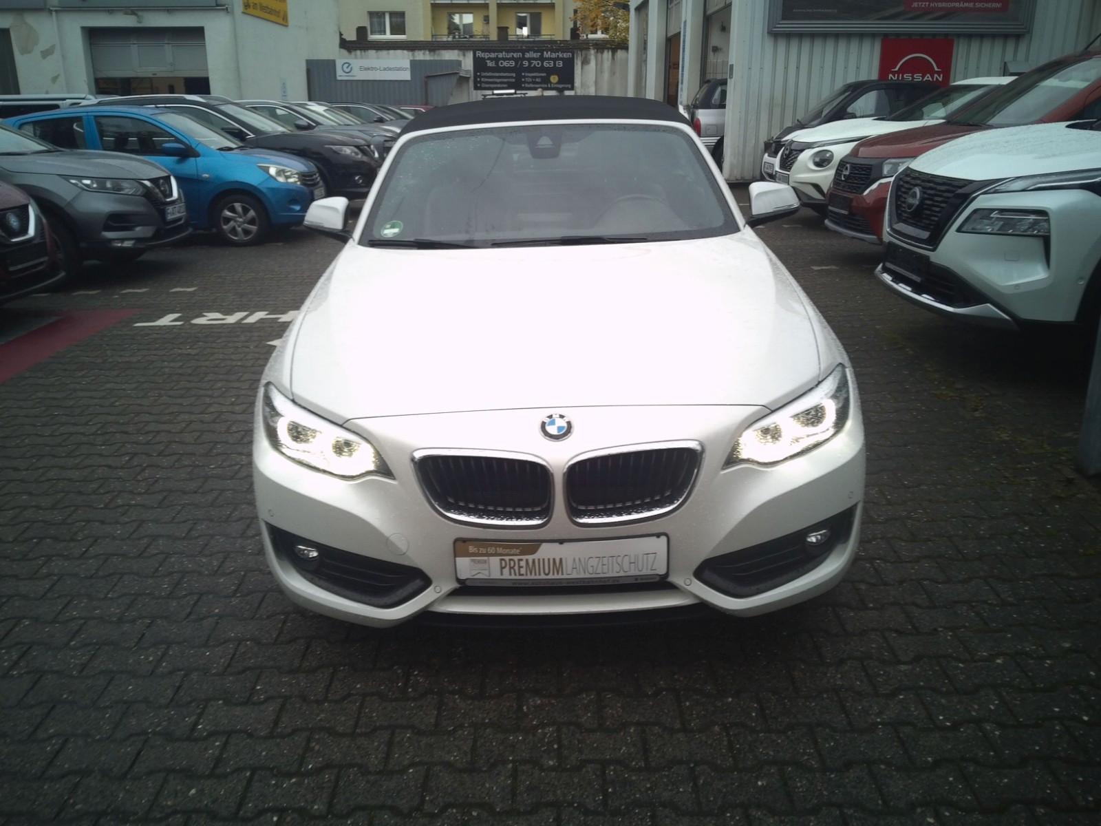 BMW 220 Baureihe 2 Cabrio 220 i Advantage