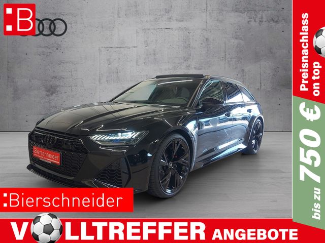 AUDI RS6 Avant All Black LASER 22 B&amp;O PANO HEAD-UP 36