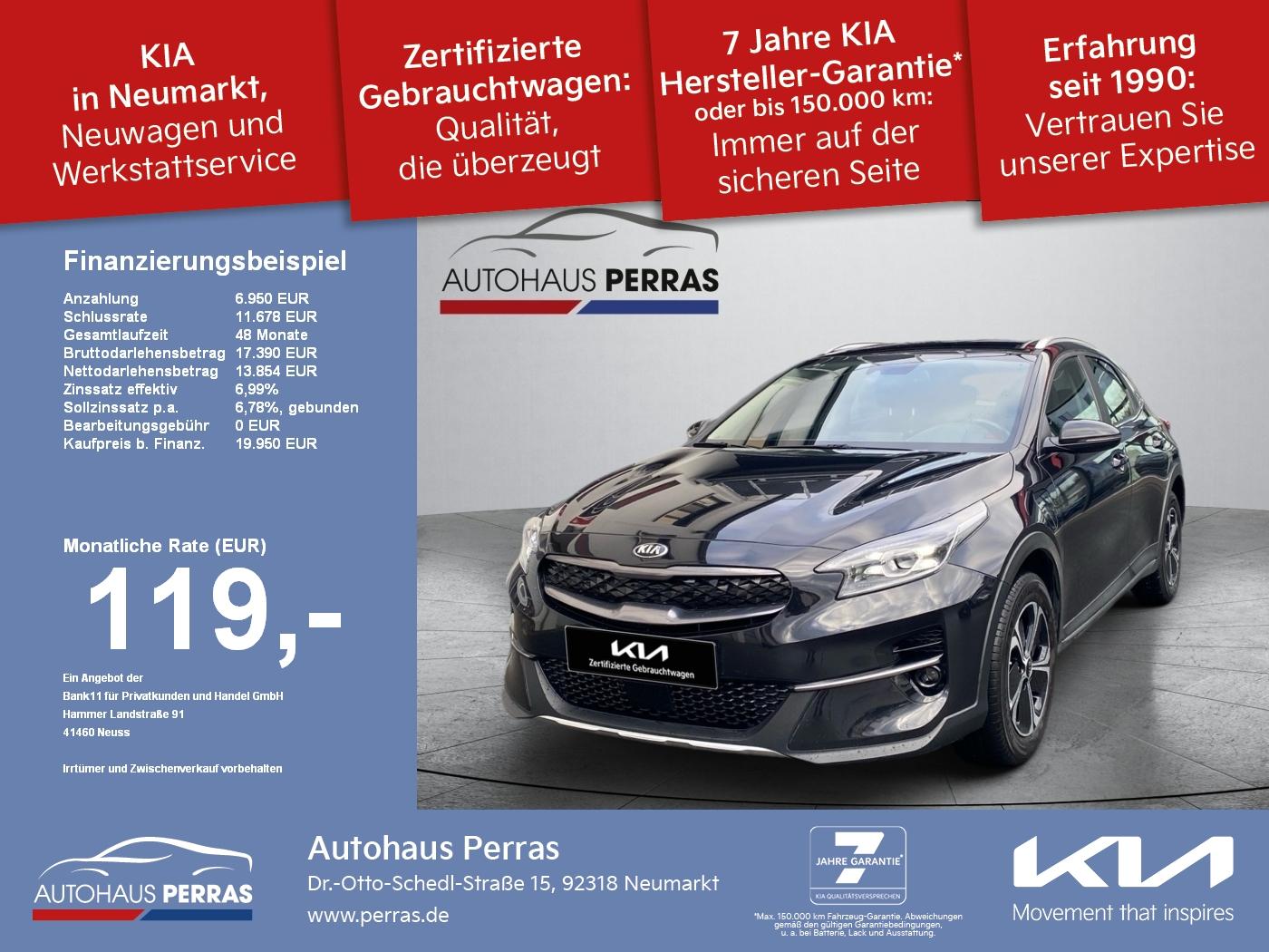 Kia XCeed 1.6 Plug-in Hybrid Vision Navi FLA SpurH