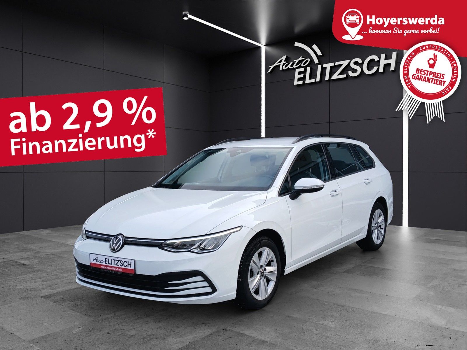 Fahrzeugabbildung Volkswagen Golf VIII Variant TDI Life DSG LED Navi AID ACC