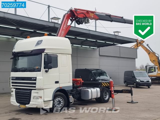 DAF XF105.410 4X2 SSC Crane Fassi F300XP Euro 5