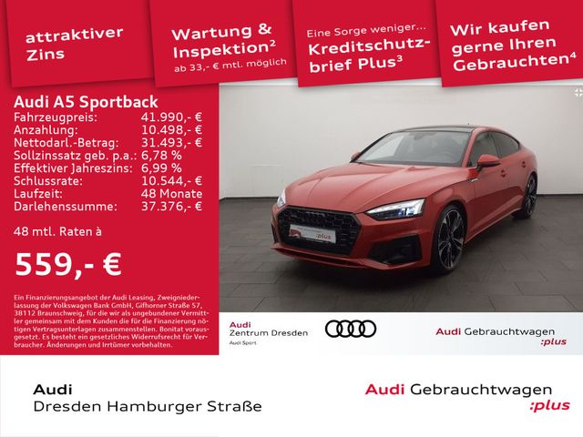 Audi A5 Sportback S line 40 TFSI quattro S tronic