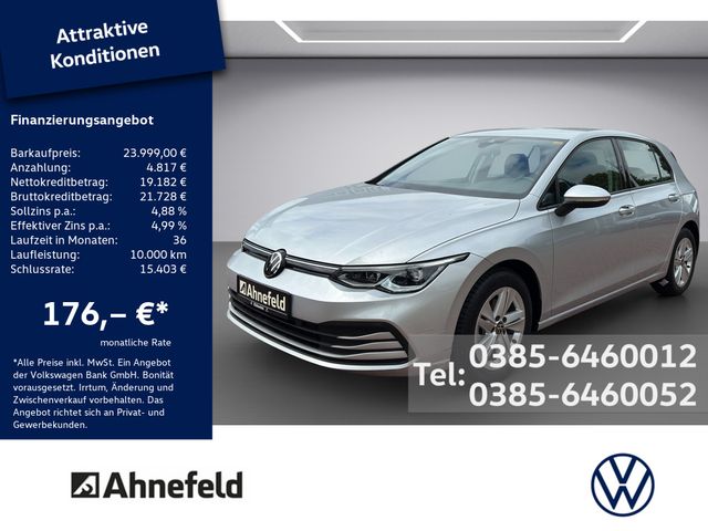 Golf VIII 1.5 eTSI Life DSG SHZ NAVI AHK ACC LED
