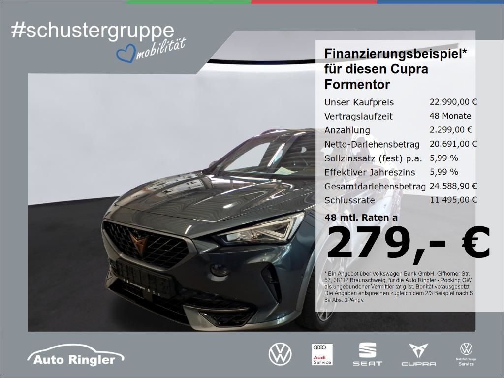 CUPRA Formentor VZ 2.0 TSI 4Drive AHK+LED+NAVI+SHZ+KAM