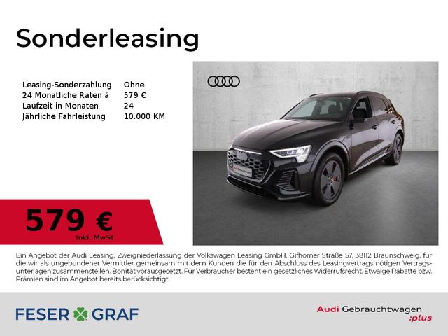 Audi Q8 e-tron 55 qu. - 2 x S line - KAMERA - PANO