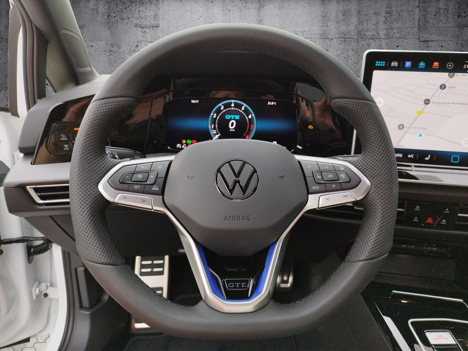 Volkswagen Golf VIII GTE 1.5TSIeHybrid 5JG/KEYLESS/HUD/LED+, миниатюра 8