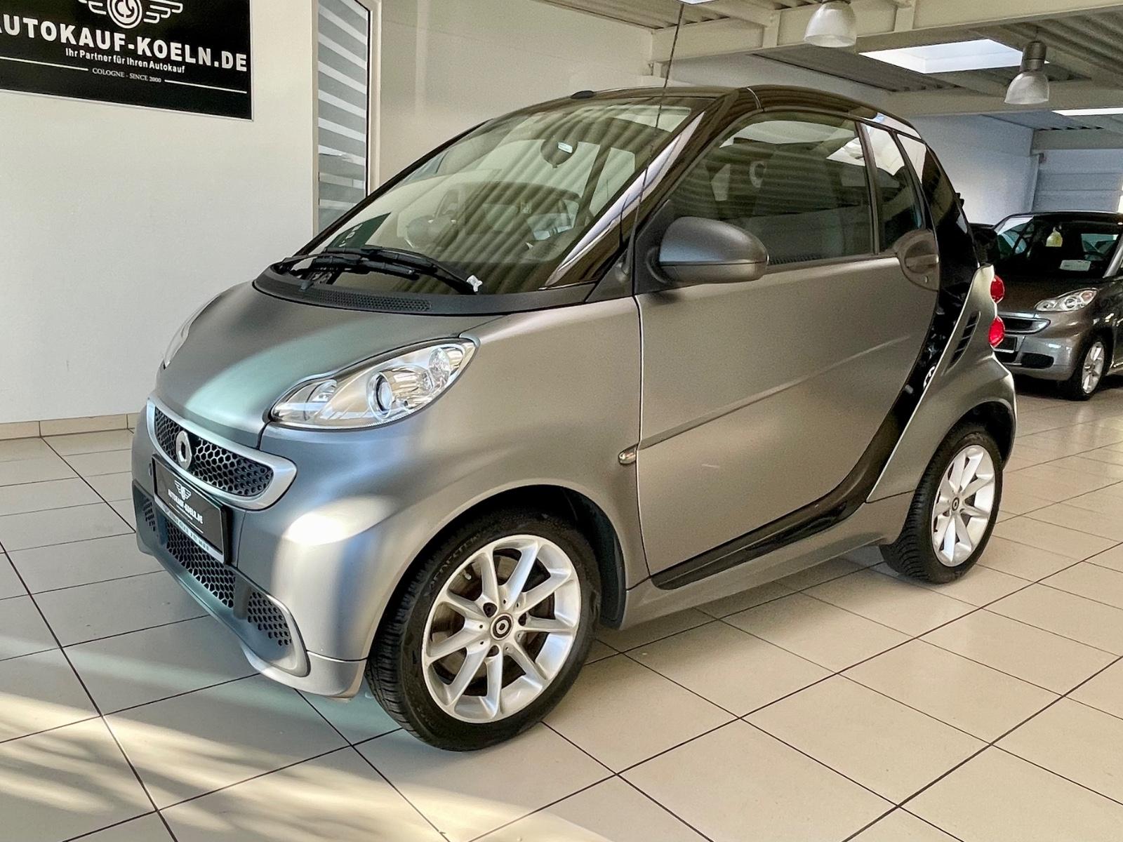 Smart ForTwo cabrio Turbo 62kW MattGrau/Servo/SitzHeiz