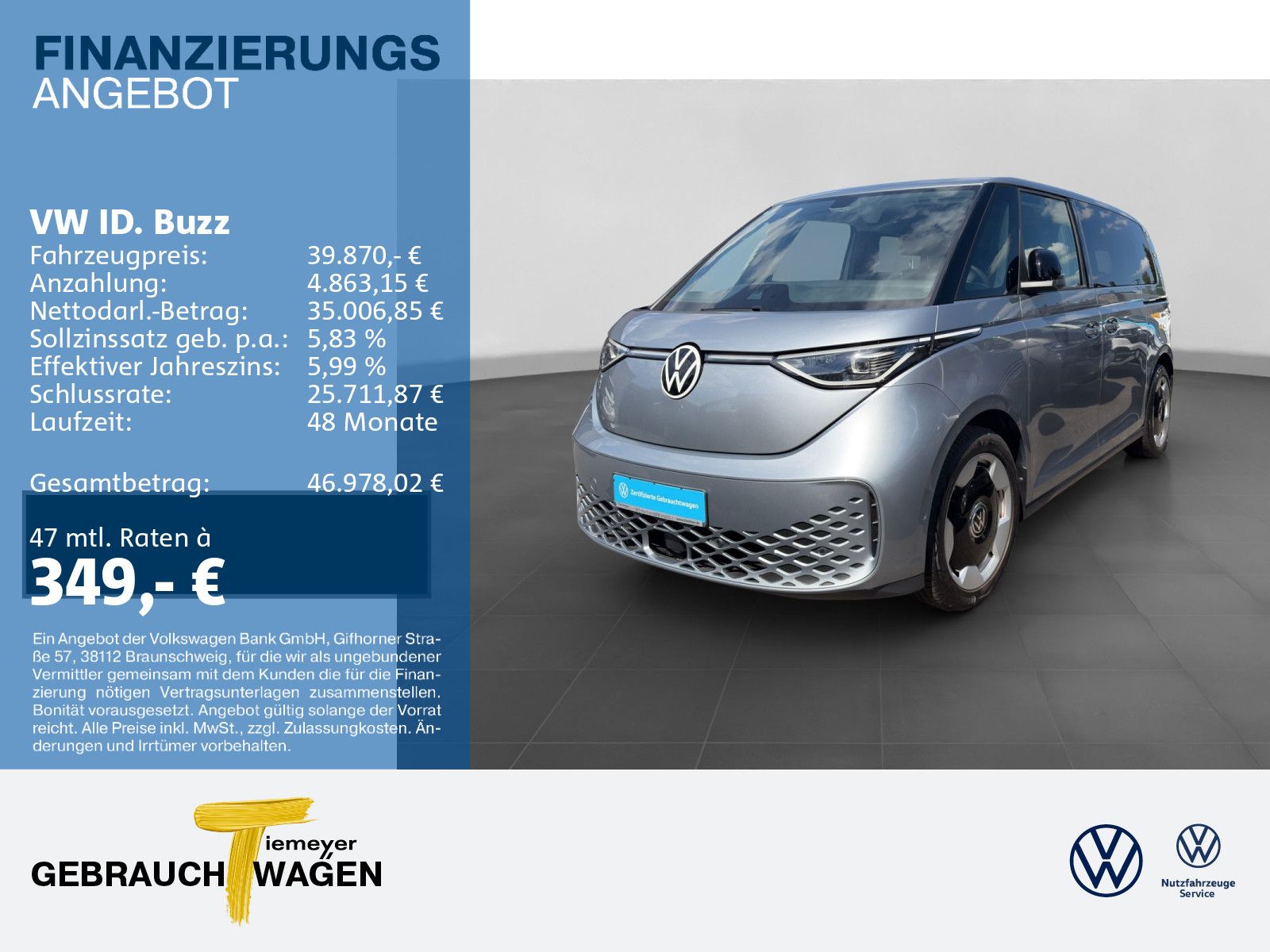 Volkswagen ID.Buzz PRO AHK ACC eKLAPPE LM20