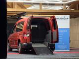 Volkswagen Caddy Behindertengerecht-Rampe - gebrauchte VW Caddy aus dem Jahr 2006