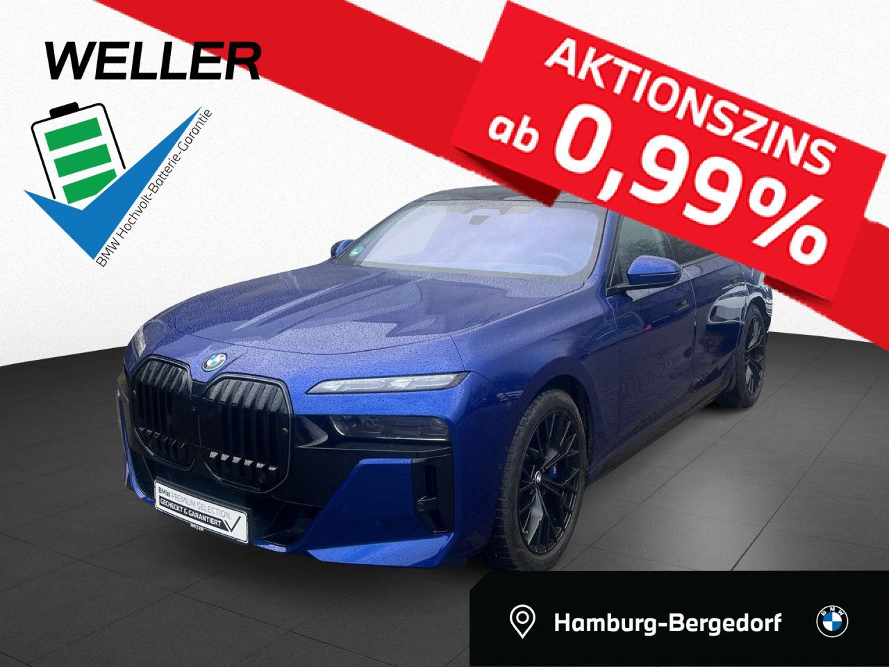 BMW i7 xDrive60 INDIVIDUAL M-Sport-Pro Leas749,-oA