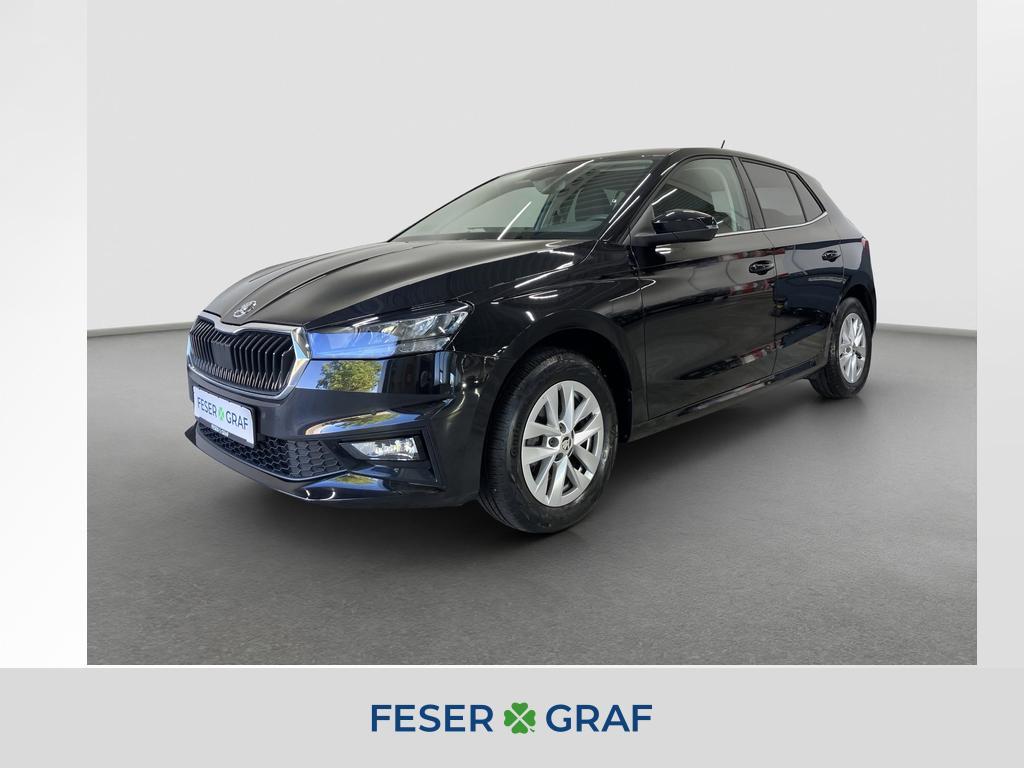 Skoda Fabia 2022 г. Чёрный, пробег 32700 км