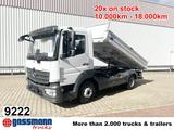 Mercedes-Benz Atego 818 K 4x2, 2x AHK, Meiller-Kipper,