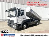 Mercedes-Benz Atego 818 K 4x2, 2x AHK, Meiller-Kipper,