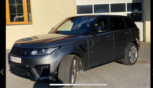 Land Rover Range Rover Sport 5.0 V8 SC SVR SVR