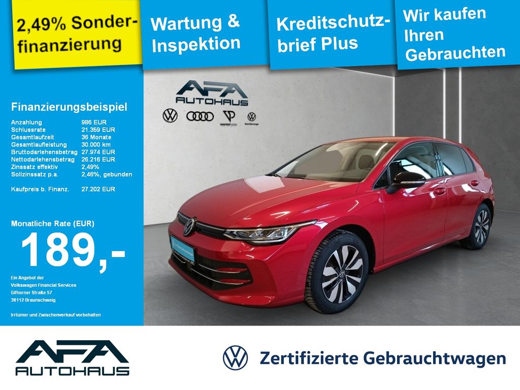 Volkswagen Golf VIII 1.5 eTSI GOAL DSG Navi*LED*ACC*LHZ*APP