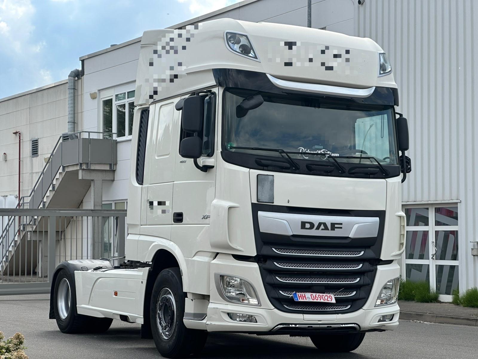 DAF XF 480/ SSC/ RETARDER/ 2 TANK/ GERMAN/ TOP