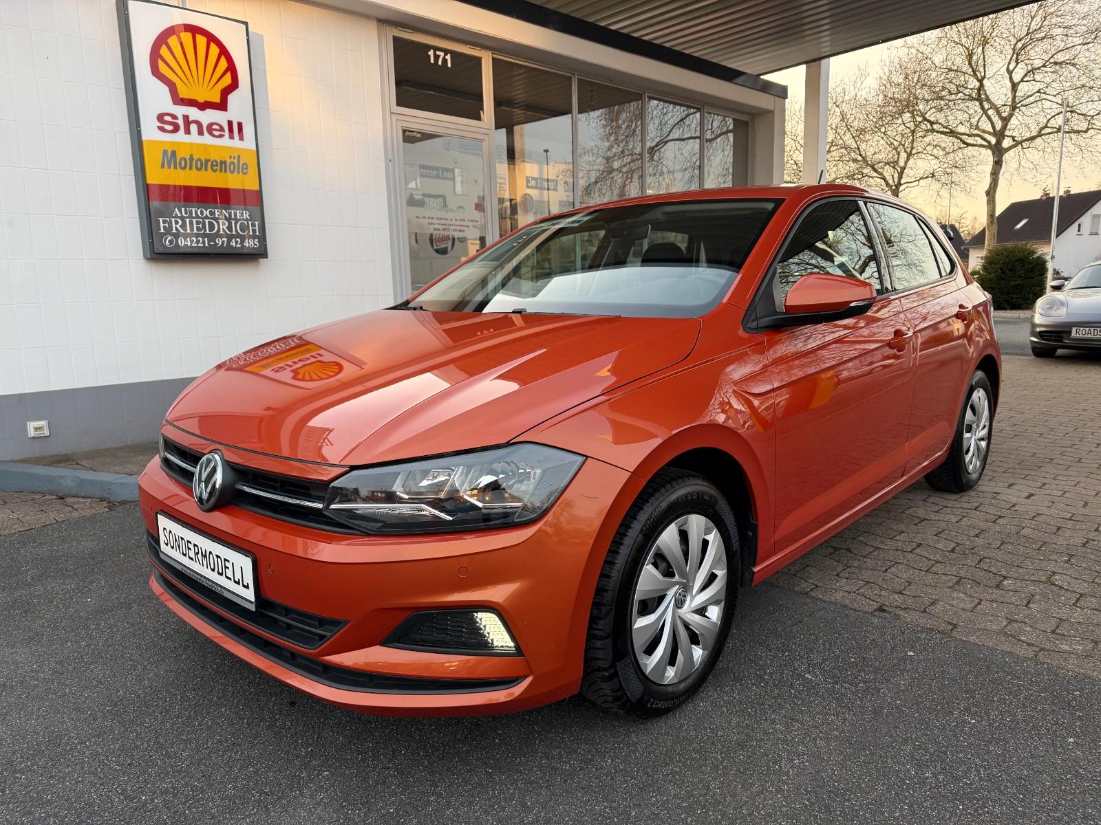 Volkswagen Polo VI Comfortl.+orange+Navi+SHZ+2xPDC+Tempomat