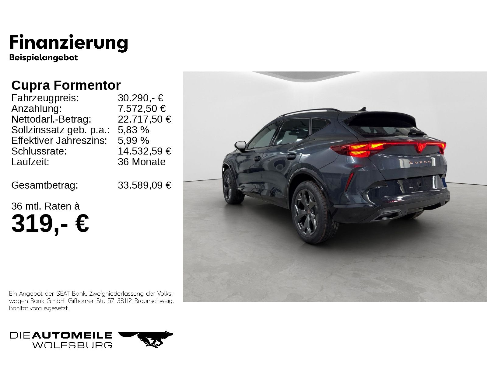 Cupra Formentor 1.5eTSI DSG 10KM! EDGE LED KESSY foto 2