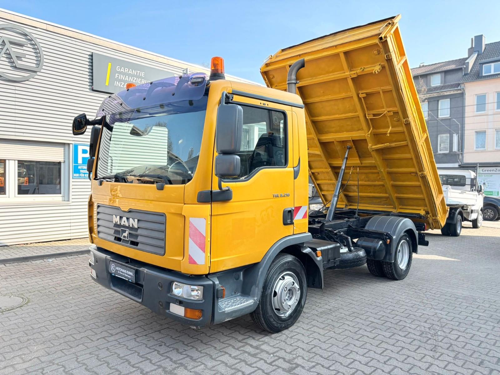 MAN TGL 8.210/4X2/3-Seiten Meiler Kipper/AHK-11250KG