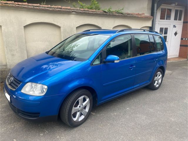 Volkswagen VW Touran 1,9 TDI Trendline divingblue met...