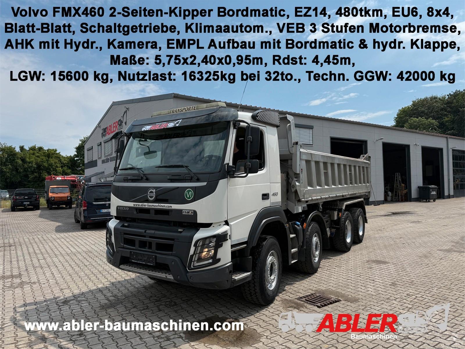 Volvo FMX460 2-S.Kipper Bordmatic