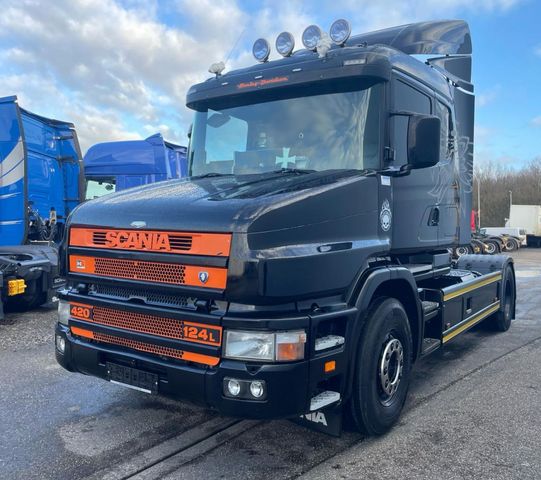 Scania T 124 L 420 Hauber Retarder Torpedo german truck