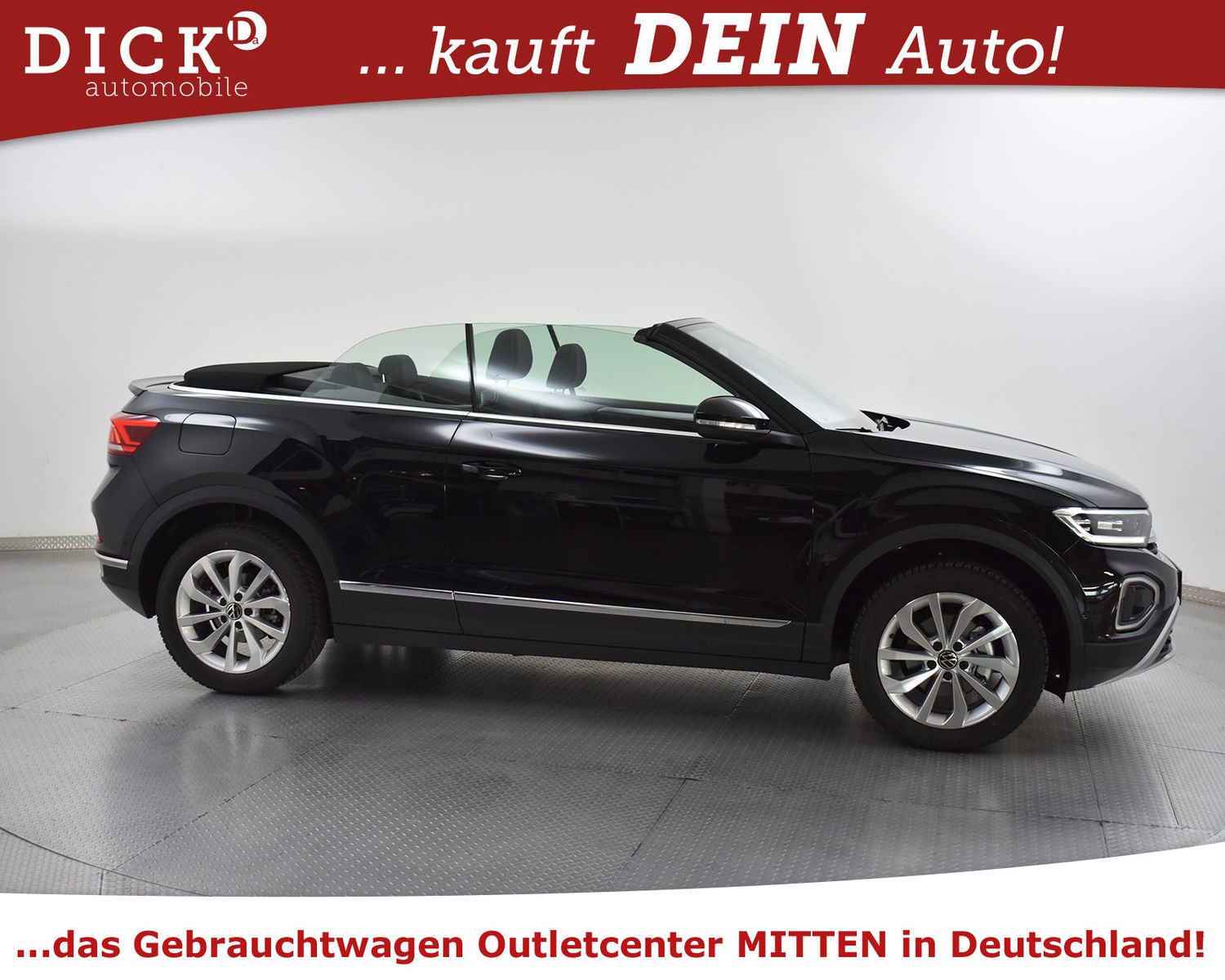 VW T-Roc Cabriolet 1.0 TSI Style VIRTU+NAV+LED+KAM+ - Image 2