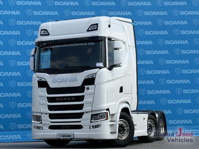 Scania S 560 A6x2/4NB RETARDER FULL AIR PTO SLIDE DISH