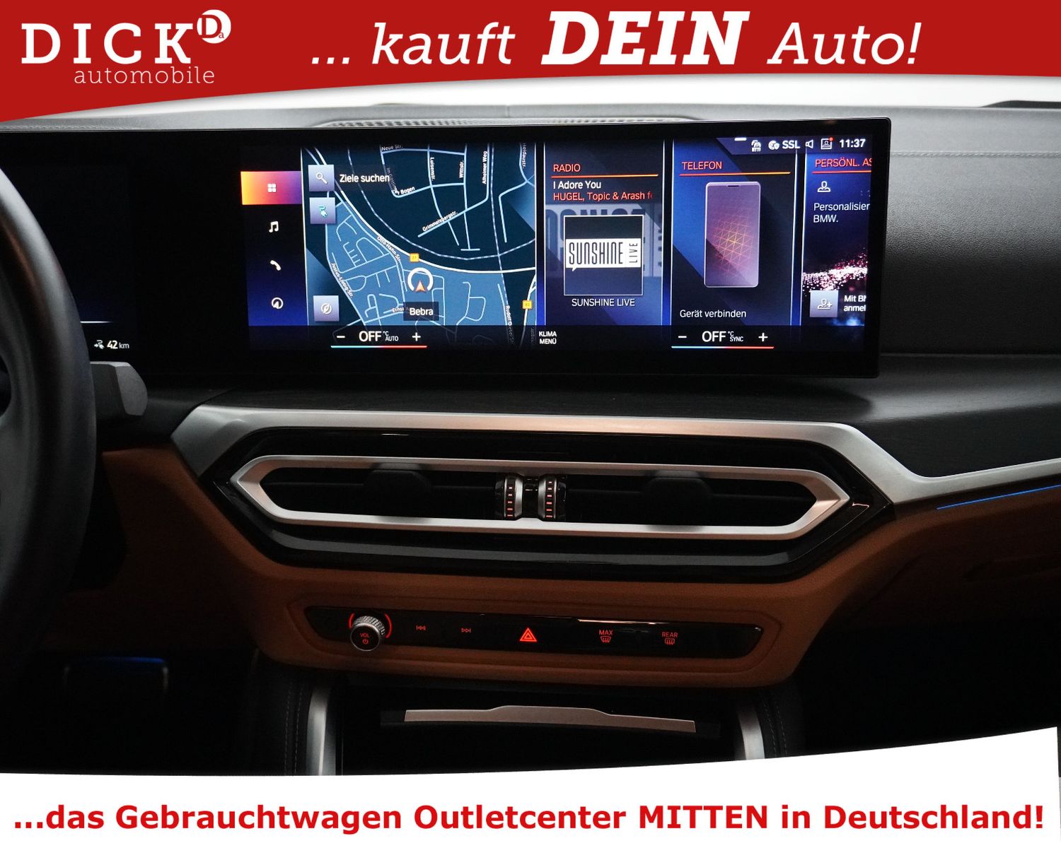 Fahrzeugabbildung BMW i4 GC 40eDr M Sport SHADOW+KAM+VIRTU+SHZ+TEMP+